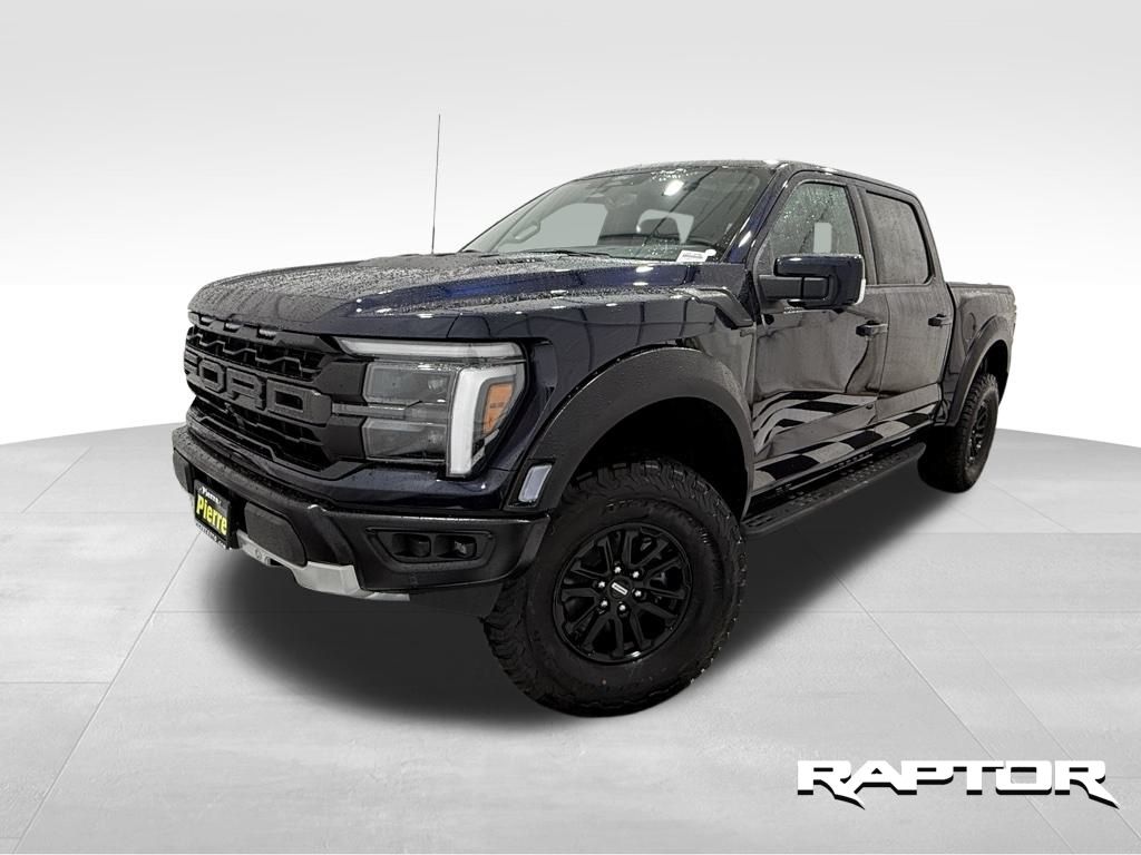 Blue Metallic 2025 Ford F-150 Pickup Truck Four-Wheel Drive Automatic