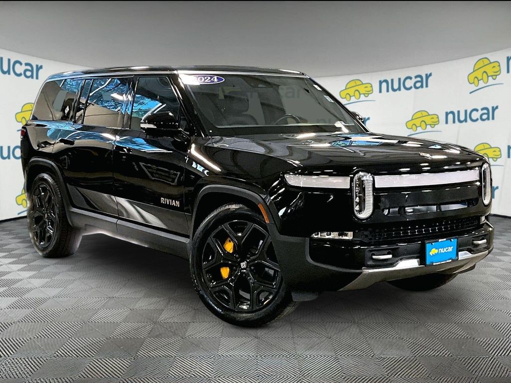 Gray 2024 Rivian R1S SUV / Crossover All-Wheel Drive 1-Speed Automatic