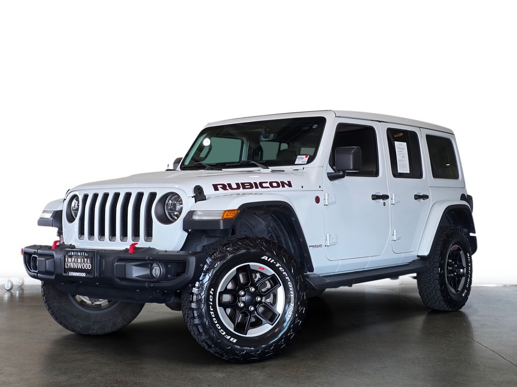 Bright White Clearcoat 2019 Jeep Wrangler SUV / Crossover Four-Wheel Drive 8-Speed Automatic