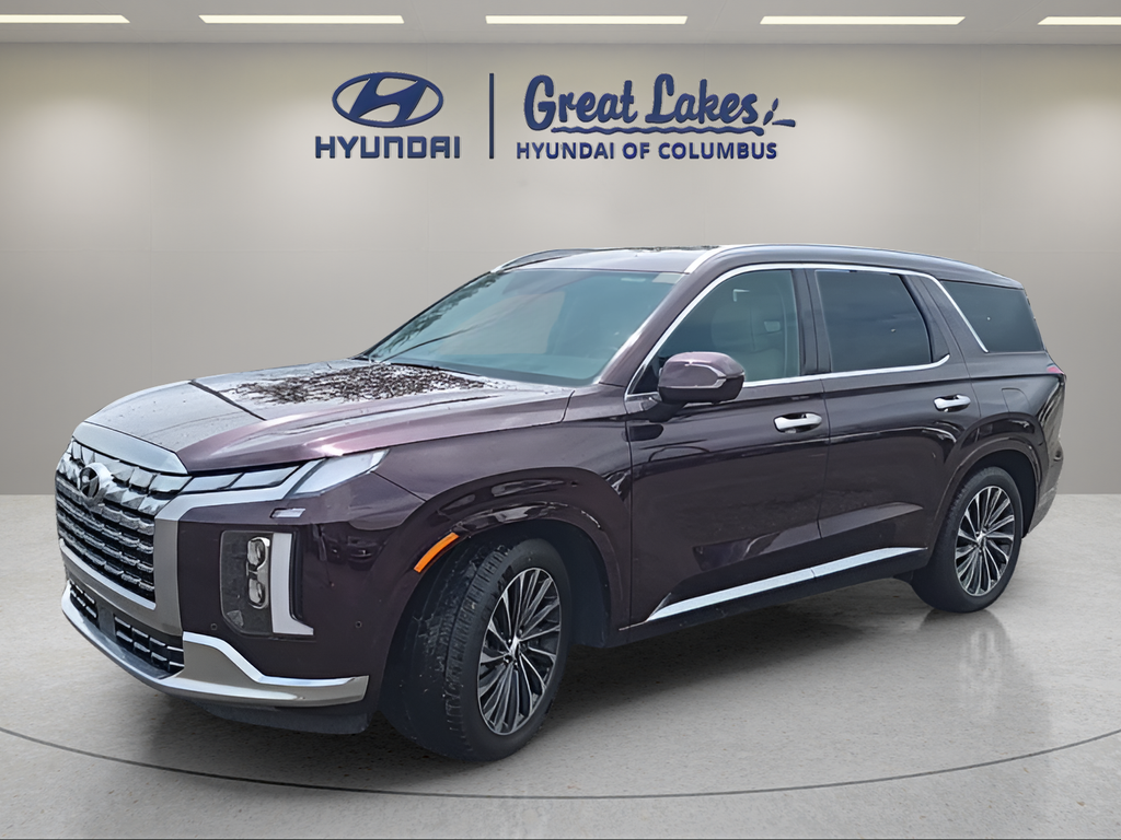 Red (Burgundy) 2023 Hyundai Palisade SUV / Crossover Front-Wheel Drive 8-Speed Automatic