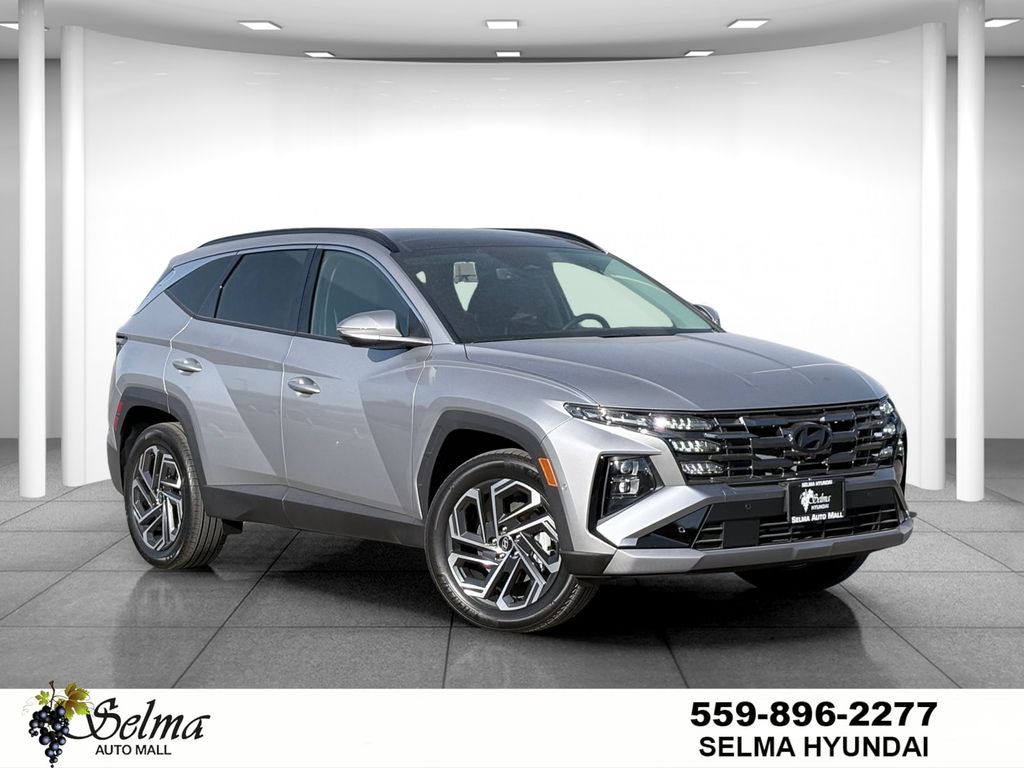 Shimmering Silver 2026 Hyundai Tucson Hybrid SUV / Crossover All-Wheel Drive 6-Speed Automatic