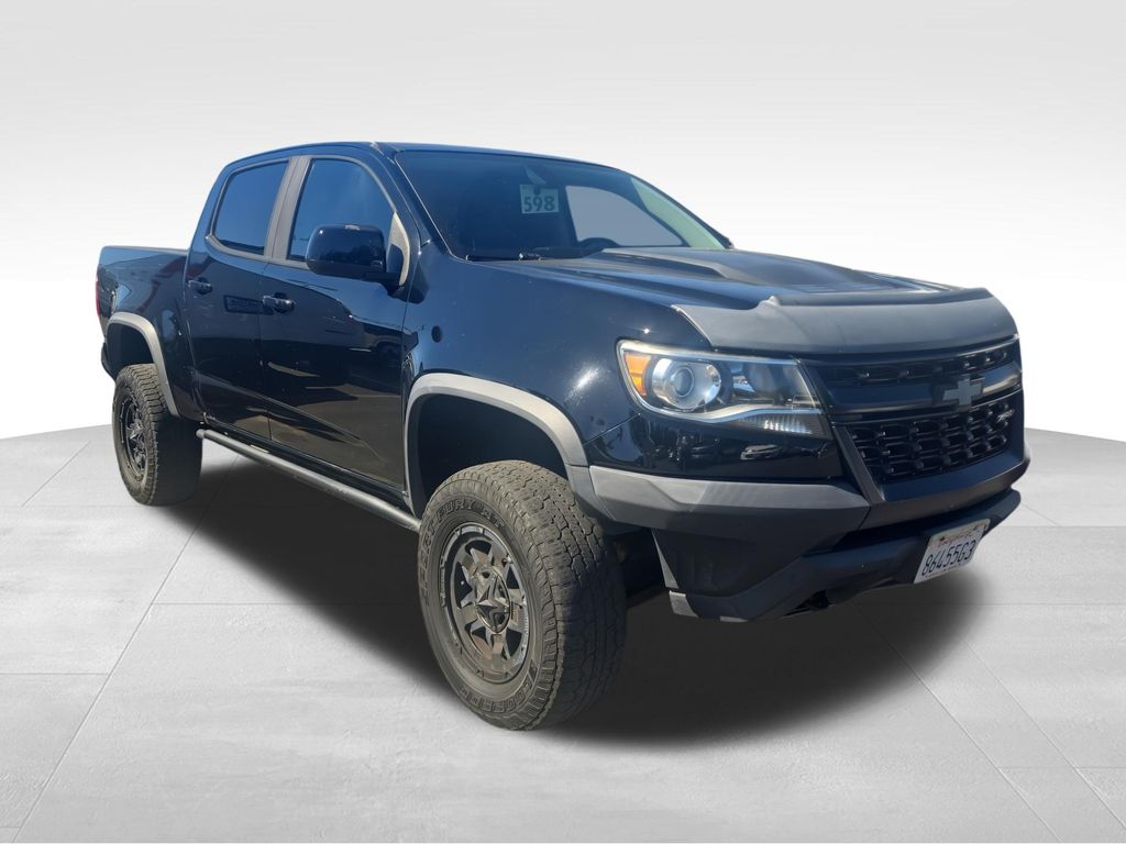 Black 2017 Chevrolet Colorado Pickup Truck Four-Wheel Drive 8-Speed Automatic