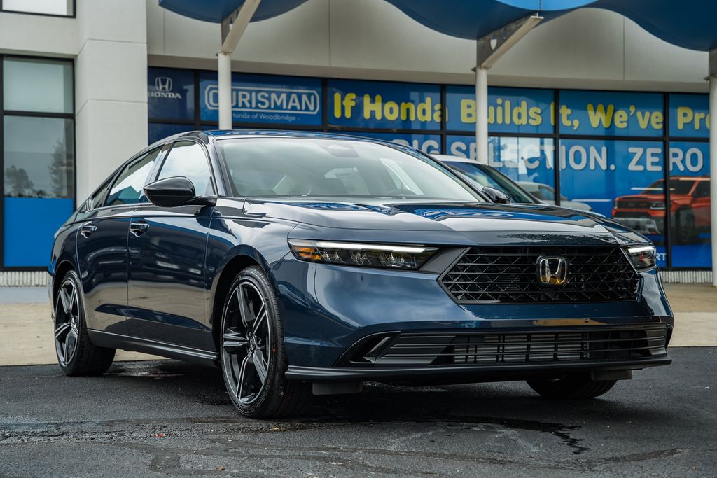 Canyon River Blue Metallic 2026 Honda Accord Sedan Front-Wheel Drive Continuously Variable Transmission