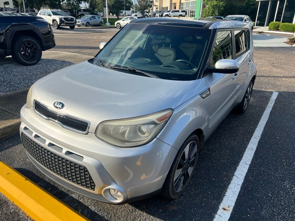 Bright Silver 2015 Kia Soul Wagon Front-Wheel Drive 6-Speed Automatic