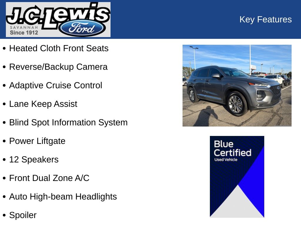 2019 Hyundai Santa Fe SEL Plus