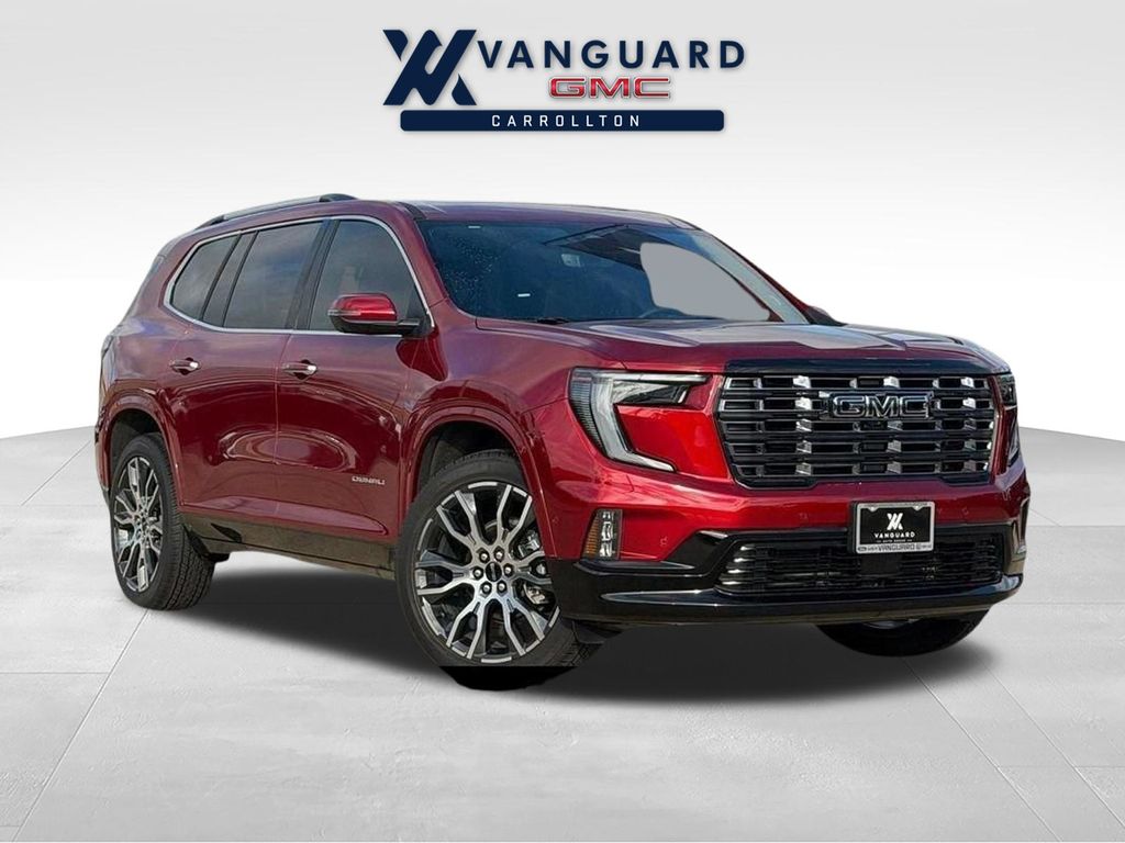 Volcanic Red Tintcoat 2026 GMC Acadia SUV / Crossover Four-Wheel Drive 8-Speed Automatic