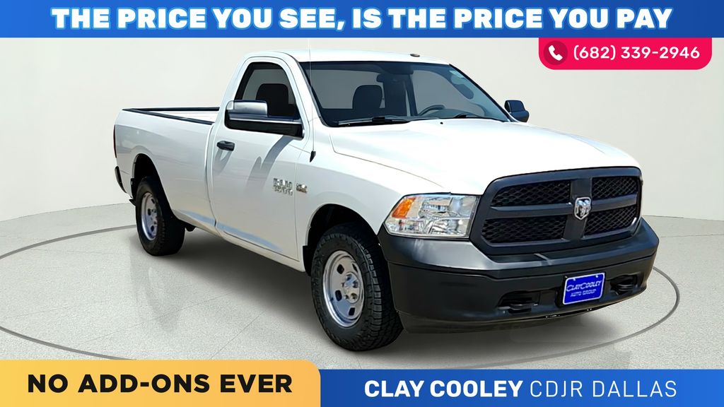 Bright White Clearcoat 2017 RAM 1500 Pickup Truck Four-Wheel Drive 8-Speed Automatic