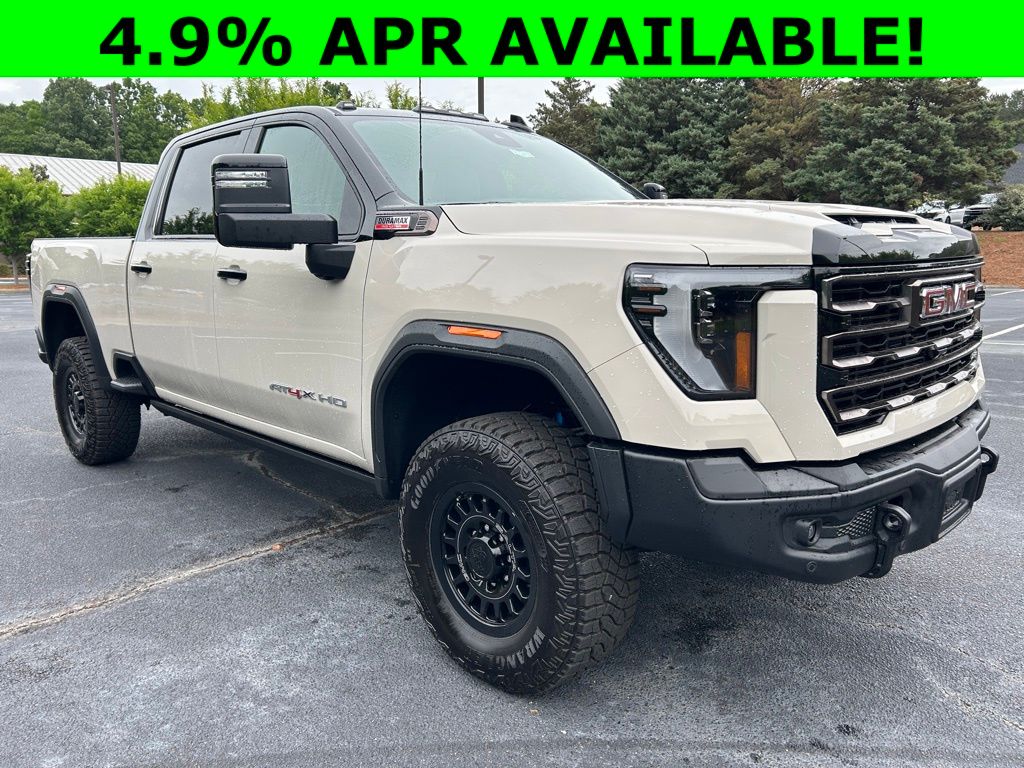 Coastal Dune 2026 GMC Sierra 2500HD AT4X Crew Cab 4WD Pickup Truck Four-Wheel Drive Automatic