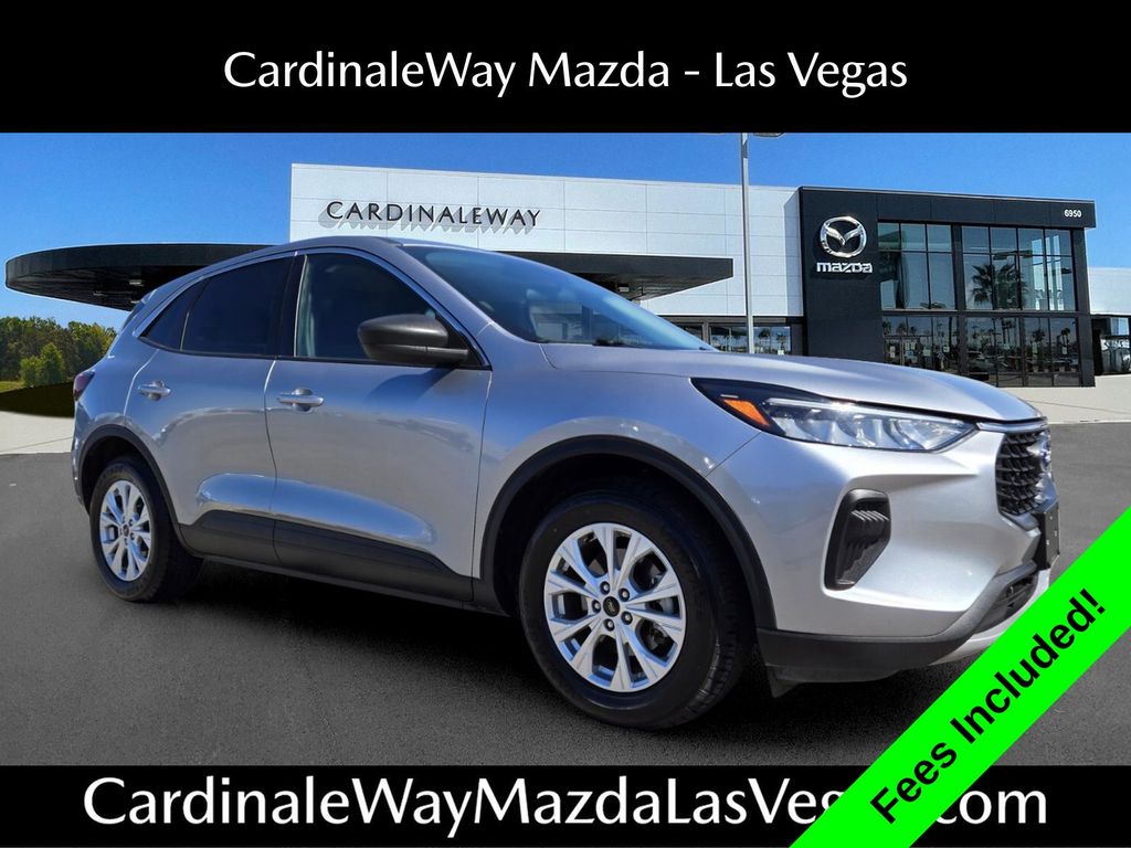 Silver Metallic 2024 Ford Escape SUV / Crossover Front-Wheel Drive 8-Speed Automatic