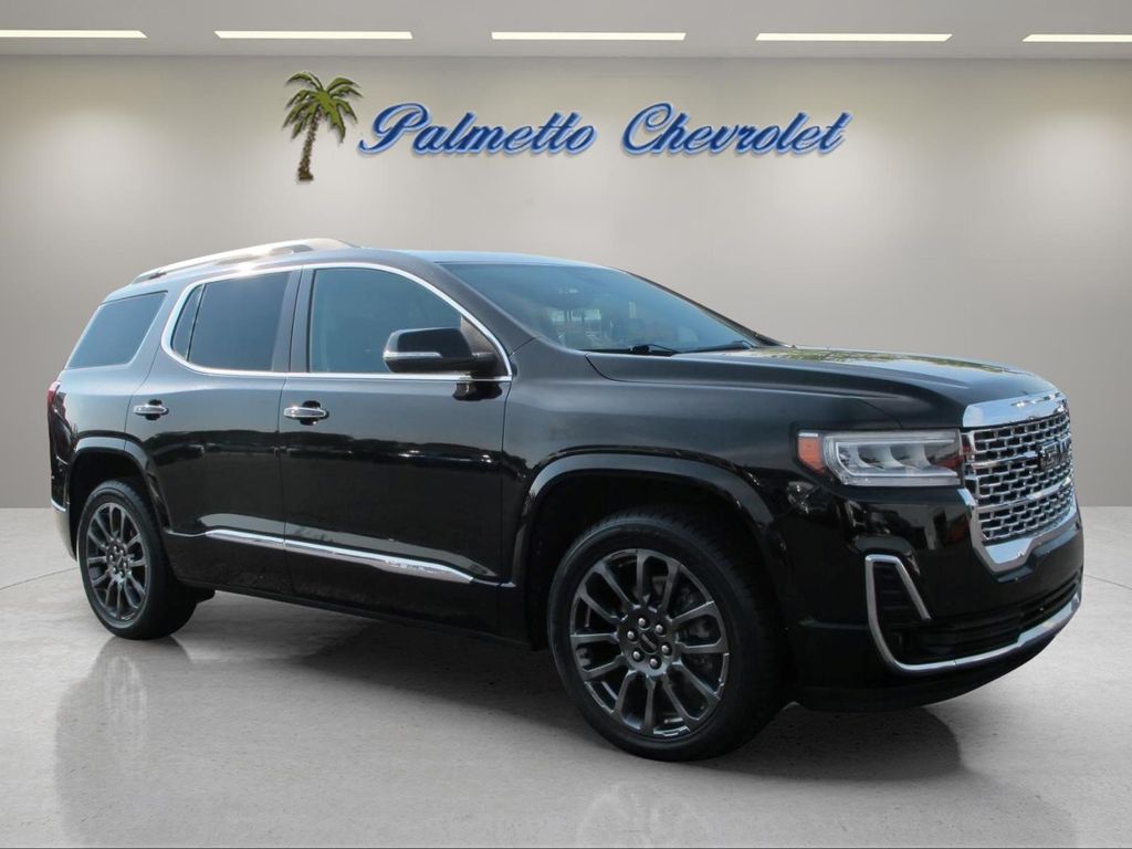 Black (Ebony Twilight Metallic) 2022 GMC Acadia SUV / Crossover Four-Wheel Drive 9-Speed Automatic