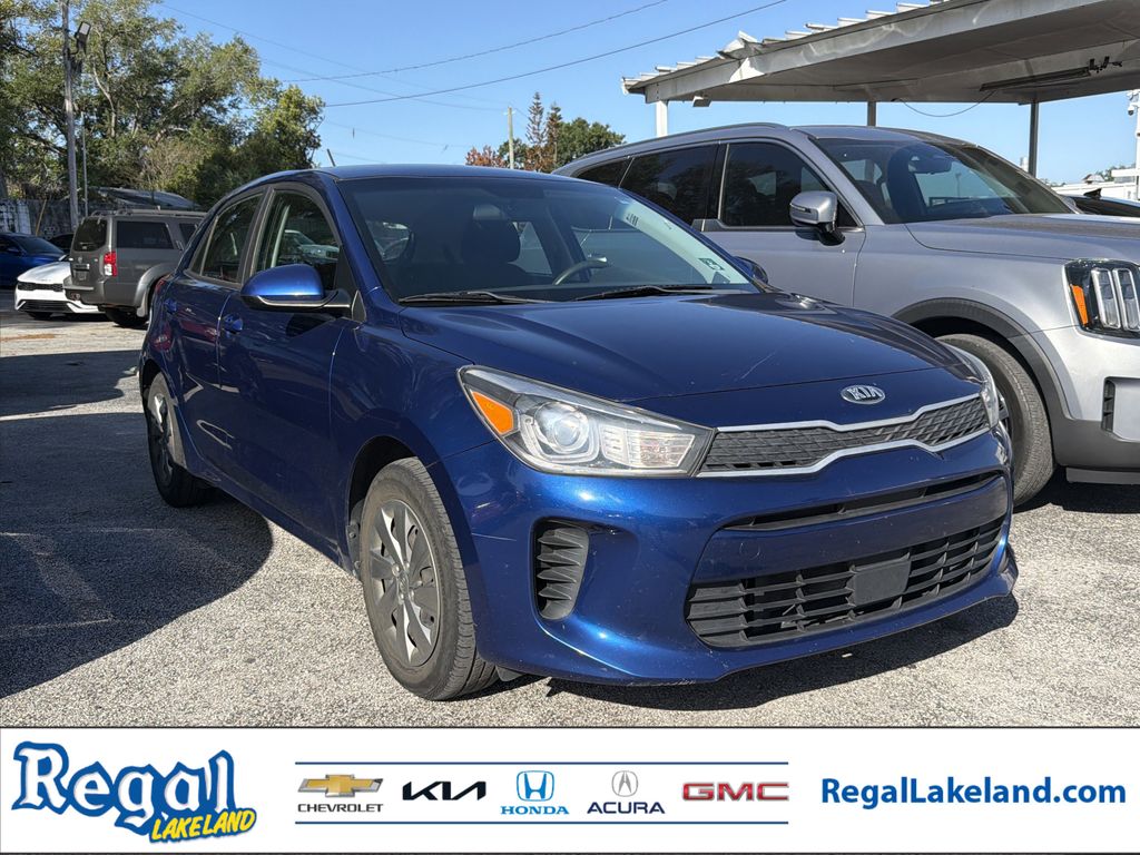 Deep Sea Blue 2019 Kia Rio5 S FWD Hatchback Front-Wheel Drive 6-Speed Automatic