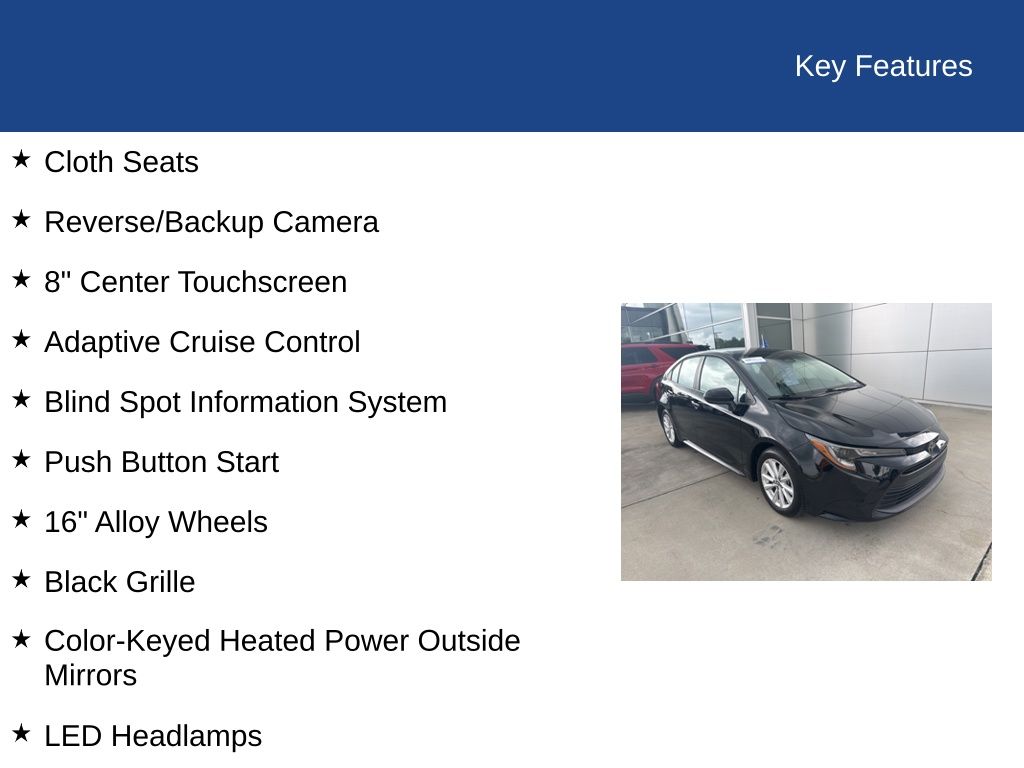 2024 Toyota Corolla LE