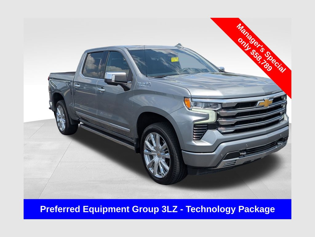 Sterling Gray Metallic 2026 Chevrolet Silverado 1500 Pickup Truck Four-Wheel Drive Automatic