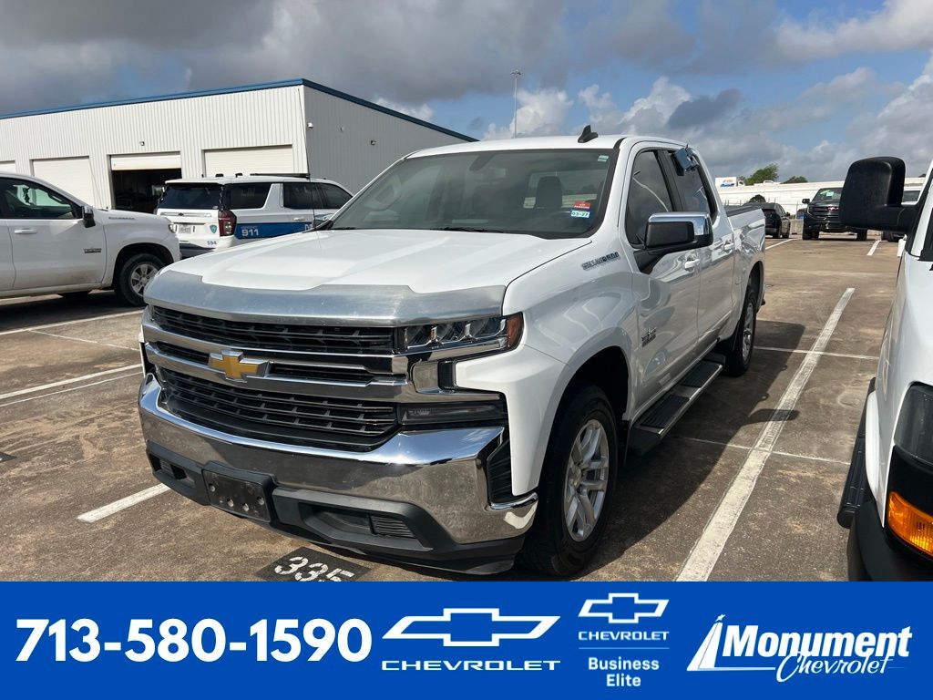 2022 Chevrolet Silverado 1500 LTD LT White at South Houston Nissan