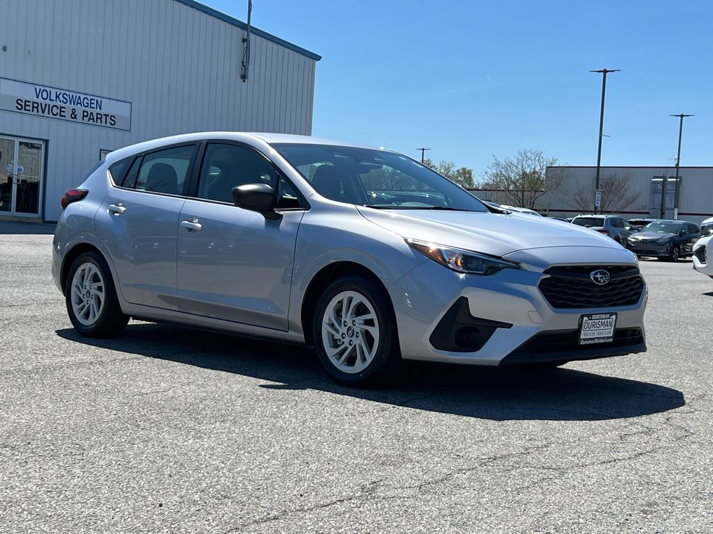 Ice Silver Metallic 2025 Subaru Impreza Sedan Continuously Variable Transmission