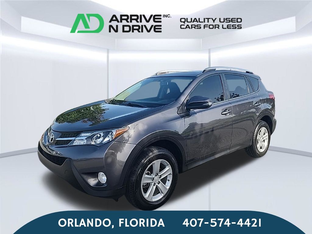 Magnetic Gray Metallic 2013 Toyota RAV4 SUV / Crossover Front-Wheel Drive 6-Speed Automatic