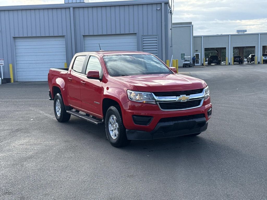 Red Hot 2020 Chevrolet Colorado Work Truck Crew Cab RWD Pickup Truck 4X2 8-Speed Automatic