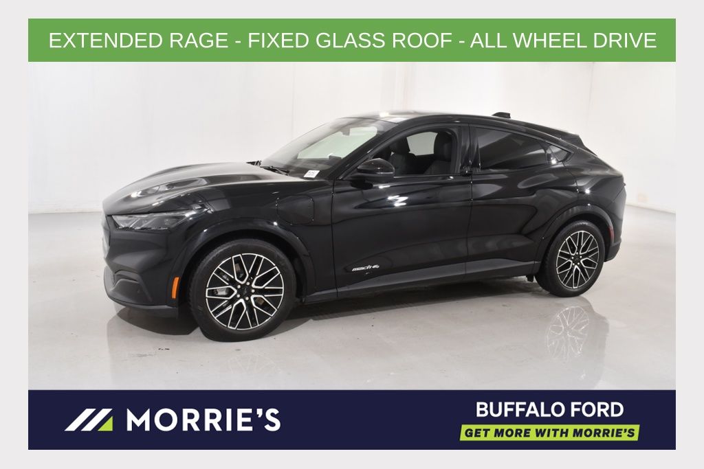Shadow Black 2025 Ford Mustang Mach-E SUV / Crossover All-Wheel Drive Automatic