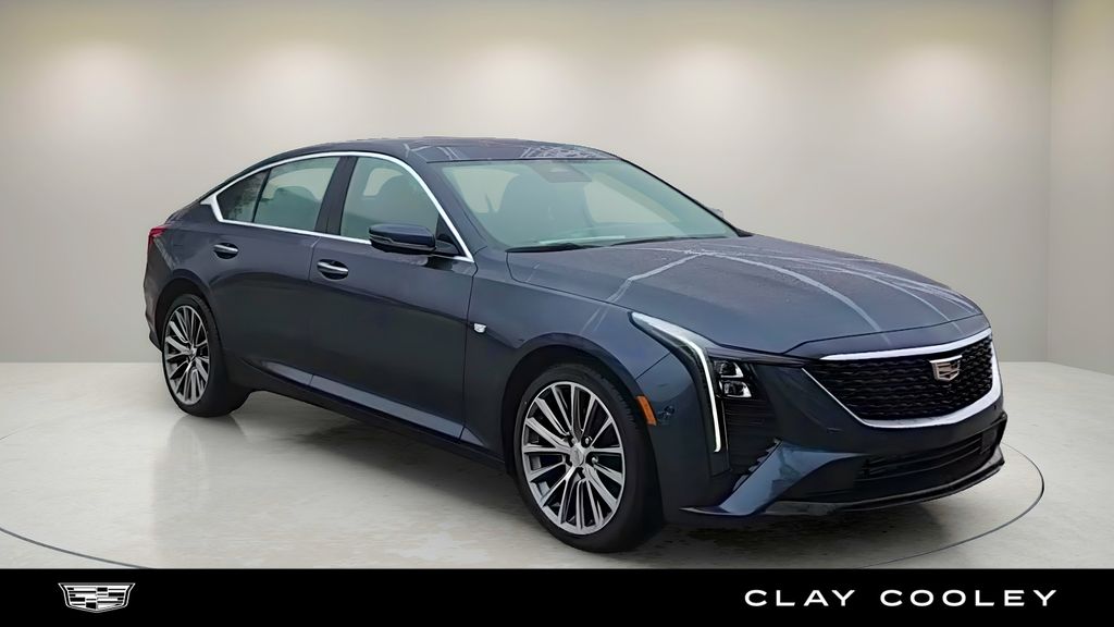 Deep Space Metallic 2025 Cadillac CT5 Premium Luxury RWD Sedan Rear-Wheel Drive Automatic