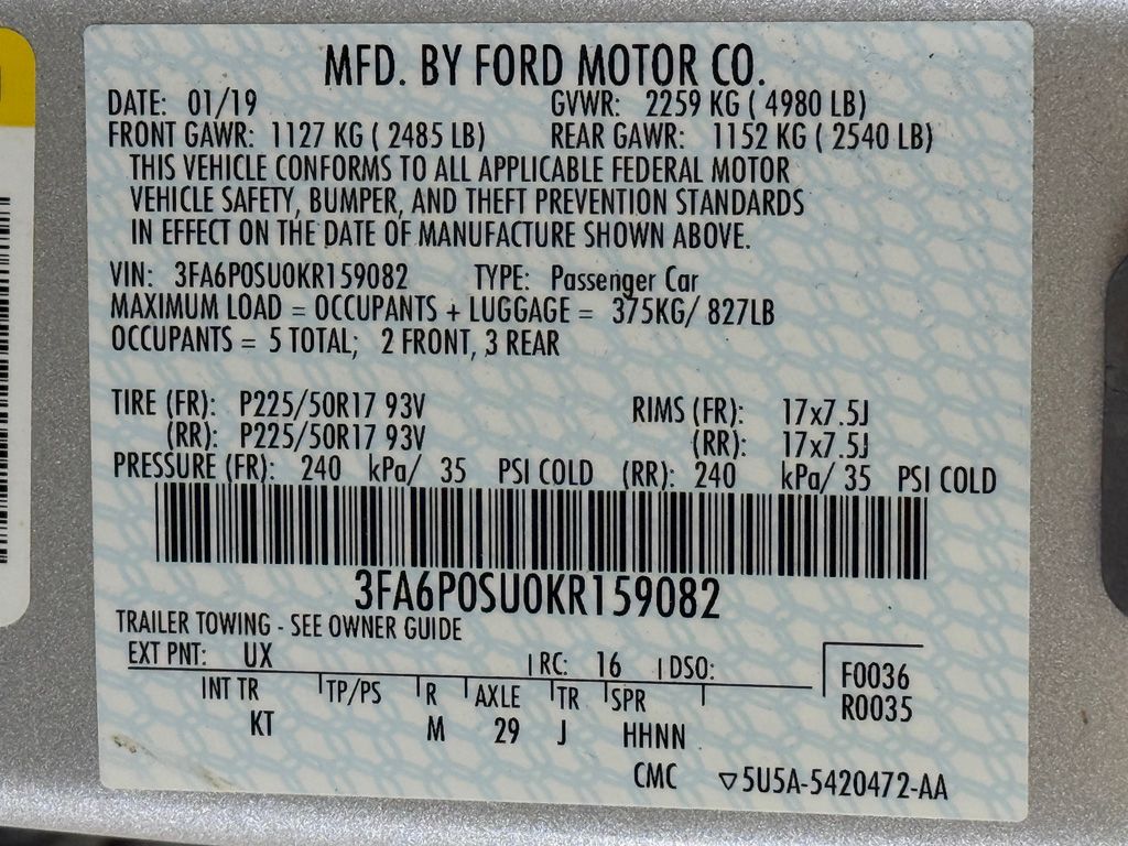 Used 2019 Silver Ford Titanium image 45