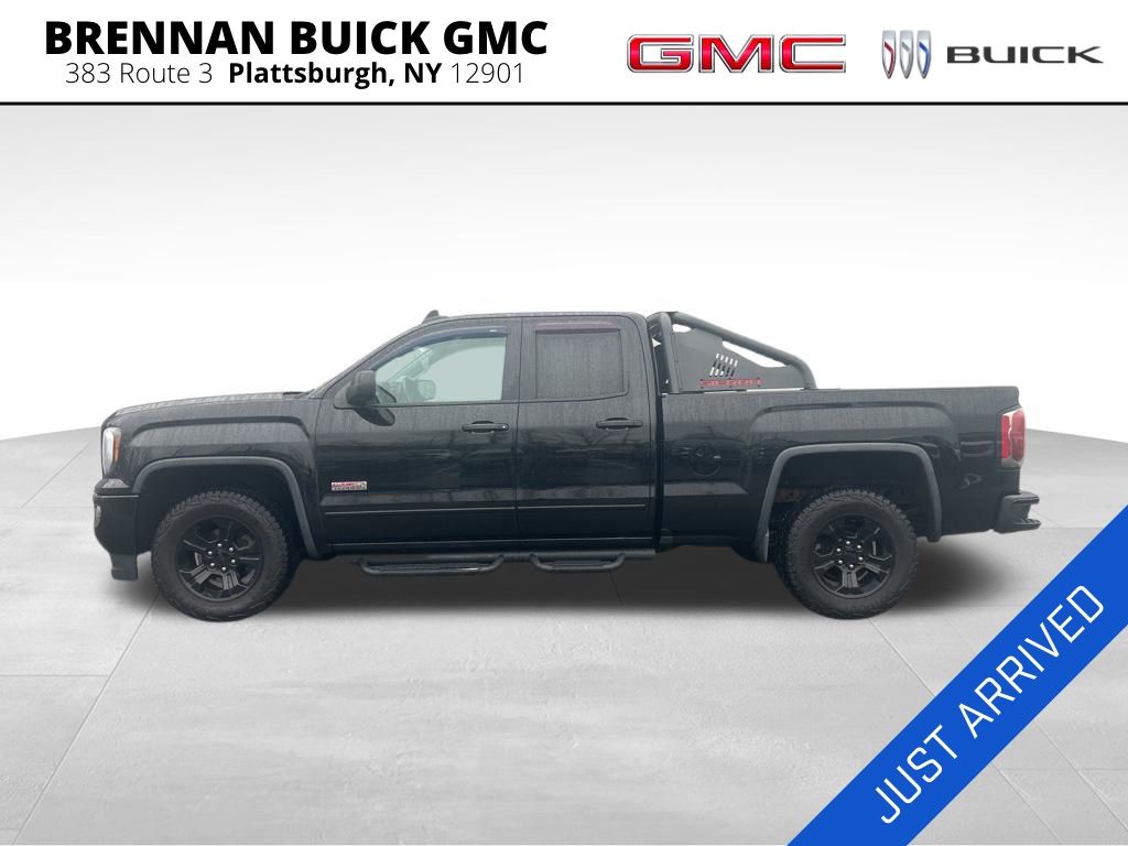 Onyx Black 2016 GMC Sierra 1500 SLT Double Cab 4WD Pickup Truck Four-Wheel Drive 6-Speed Automatic Overdrive