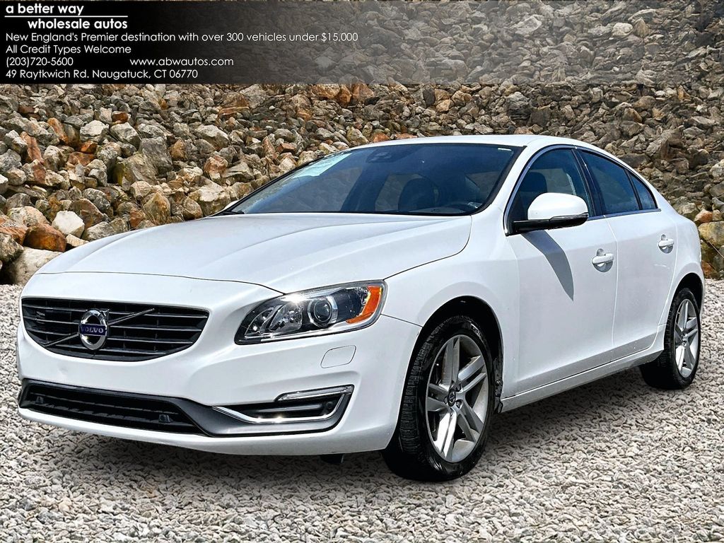 Crystal White Pearl 2015 Volvo S60 2015.5 T5 Platinum AWD Sedan All-Wheel Drive 6-Speed Automatic