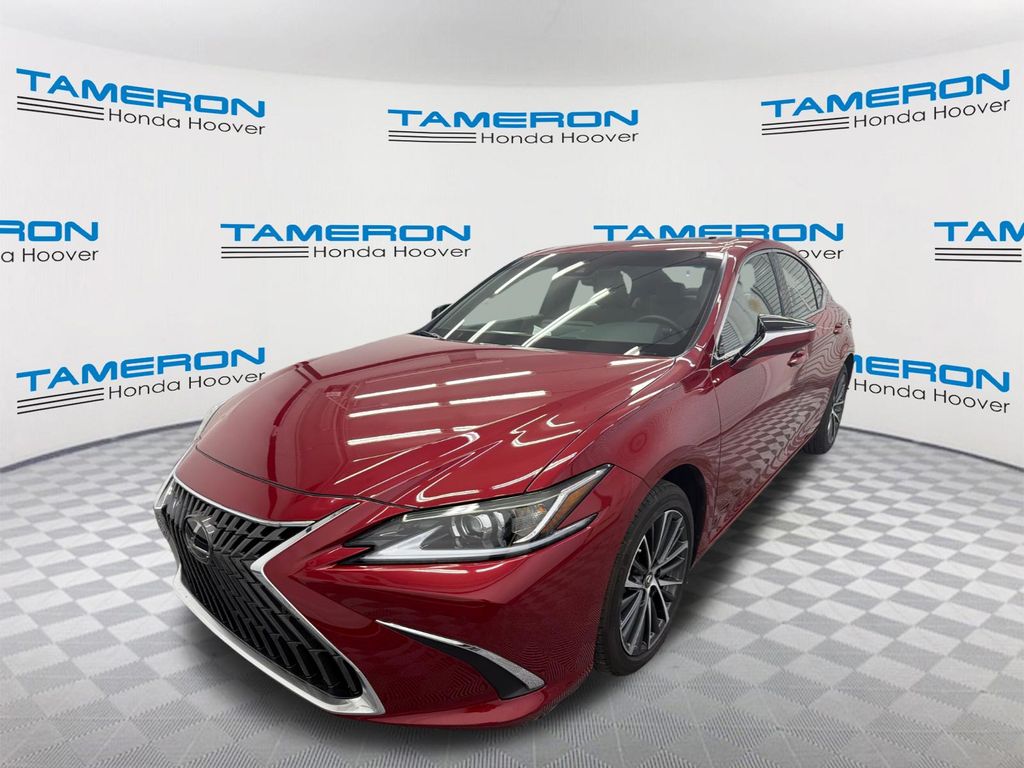 Red 2025 Lexus ES 350 FWD Sedan Front-Wheel Drive 8-Speed Automatic