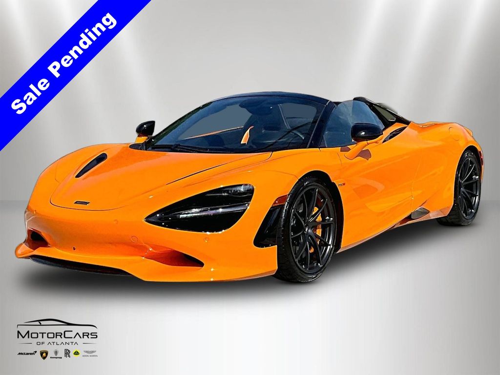 McLaren Orange 2026 McLaren 750S Convertible Rear-Wheel Drive 7-Speed Automatic