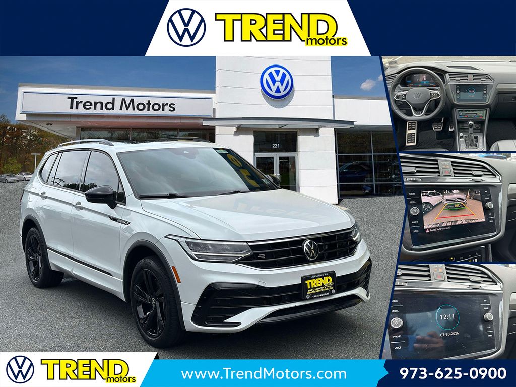 Opal White 2024 Volkswagen Tiguan SUV / Crossover All-Wheel Drive 8-Speed Automatic