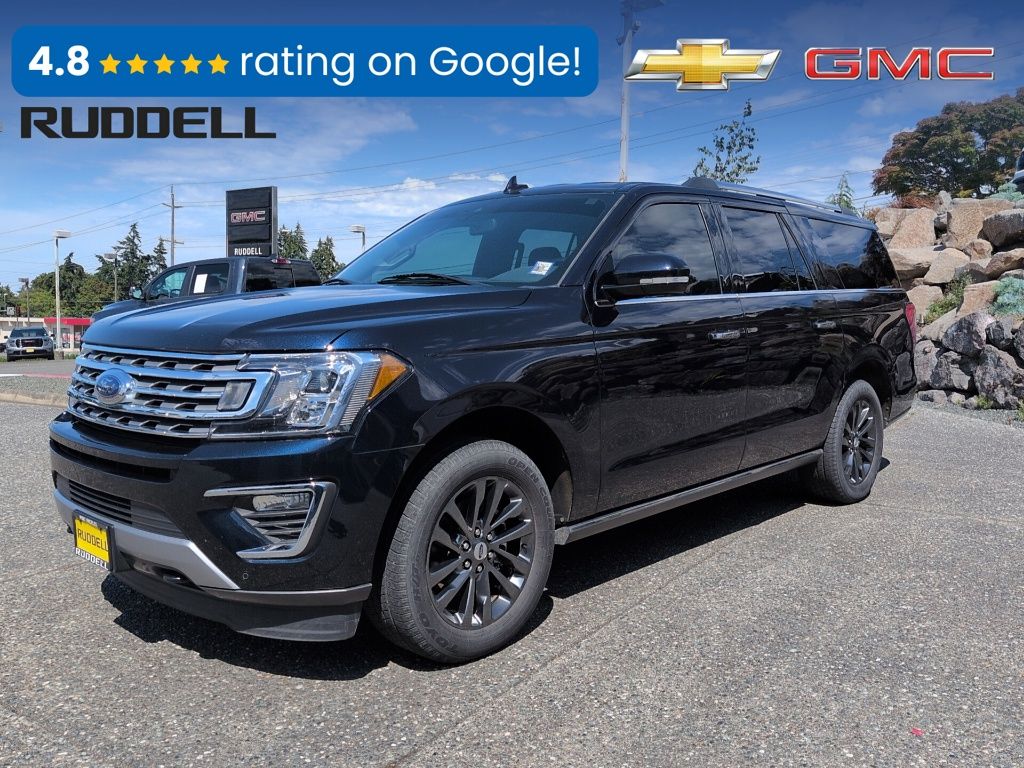 Blue Metallic 2021 Ford Expedition SUV / Crossover Four-Wheel Drive Automatic