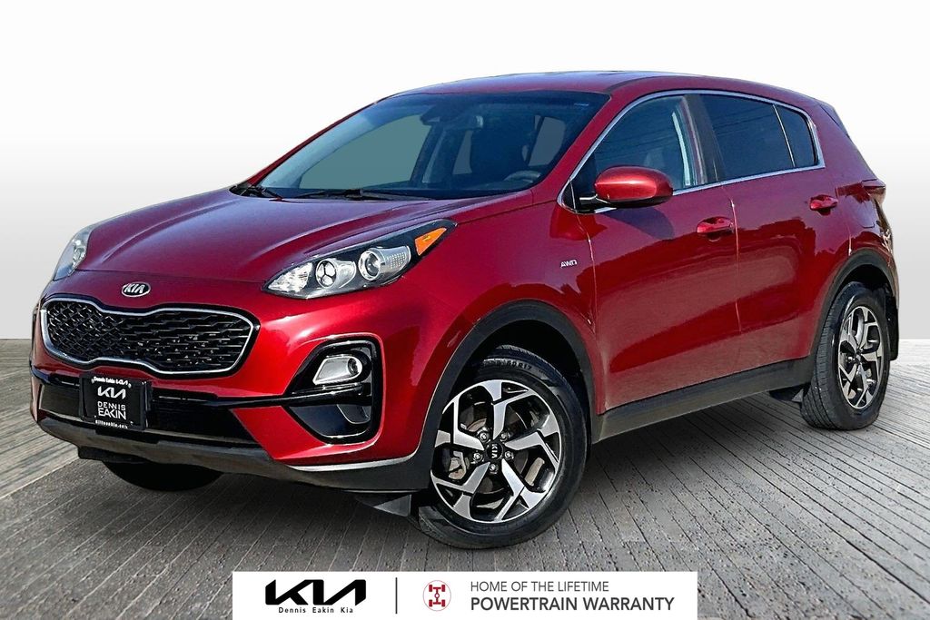Hyper Red 2020 Kia Sportage SUV / Crossover All-Wheel Drive 6-Speed Automatic Overdrive
