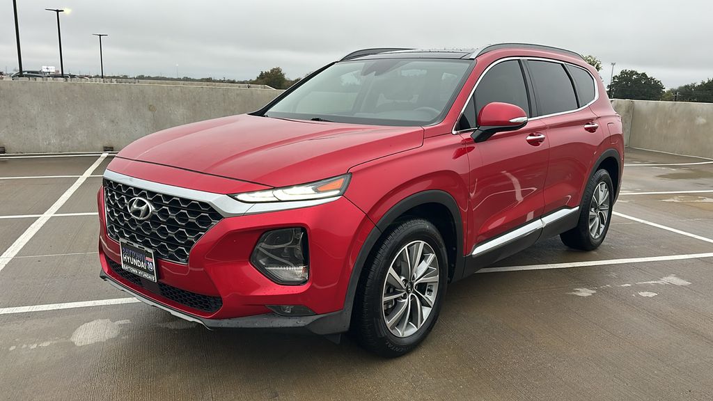 2020 Hyundai Santa Fe SEL Red at DeMontrond Auto Country