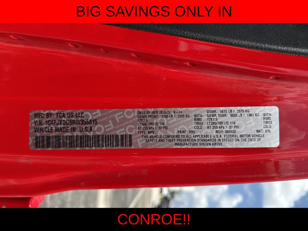 2024 Jeep Wrangler Sport Red at DeMontrond Mazda