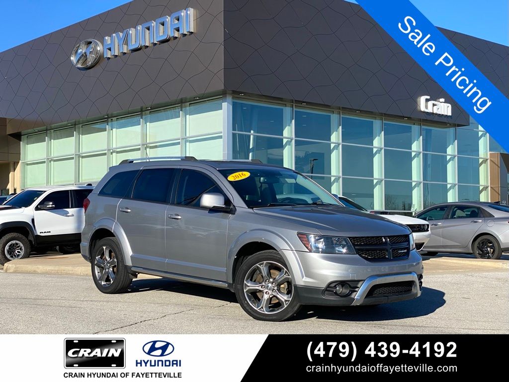 Billet Silver Metallic 2016 Dodge Journey Crossroad AWD SUV / Crossover All-Wheel Drive 6-Speed Automatic