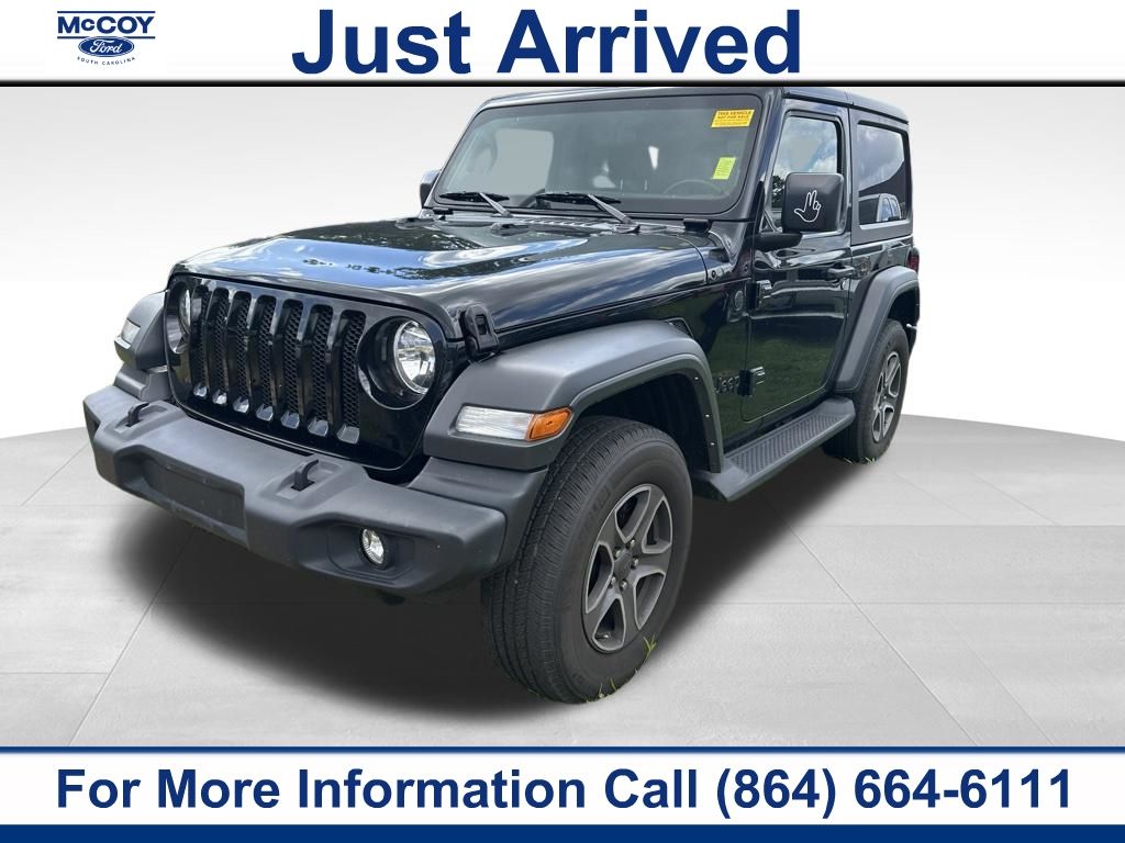 Black Clearcoat 2023 Jeep Wrangler SUV / Crossover Four-Wheel Drive 8-Speed Automatic