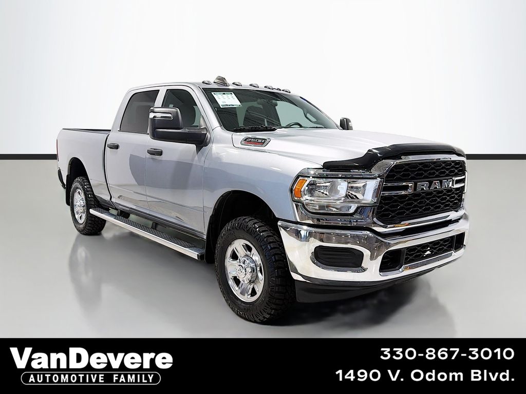 Billet Silver Metallic Clearcoat 2024 RAM 2500 Pickup Truck Four-Wheel Drive 8-Speed Automatic