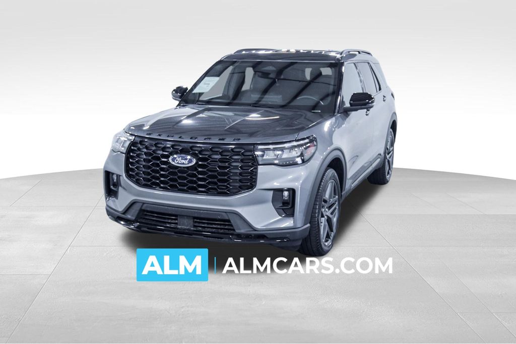 Gray Metallic 2025 Ford Explorer SUV / Crossover All-Wheel Drive Automatic