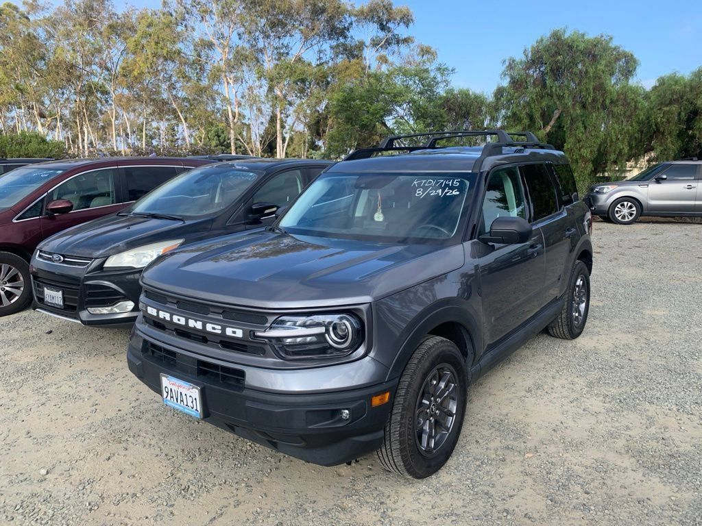 Gray Metallic 2022 Ford Bronco Sport SUV / Crossover All-Wheel Drive 8-Speed Automatic