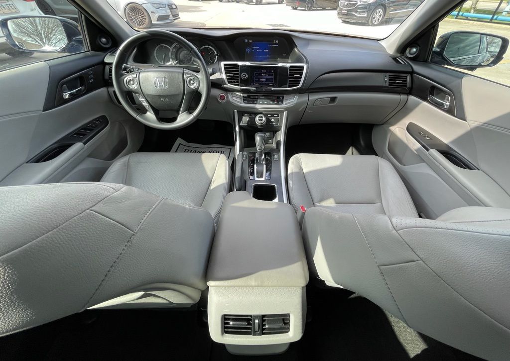 2013 Honda Accord EX-L Blue at Don McGill Toyota