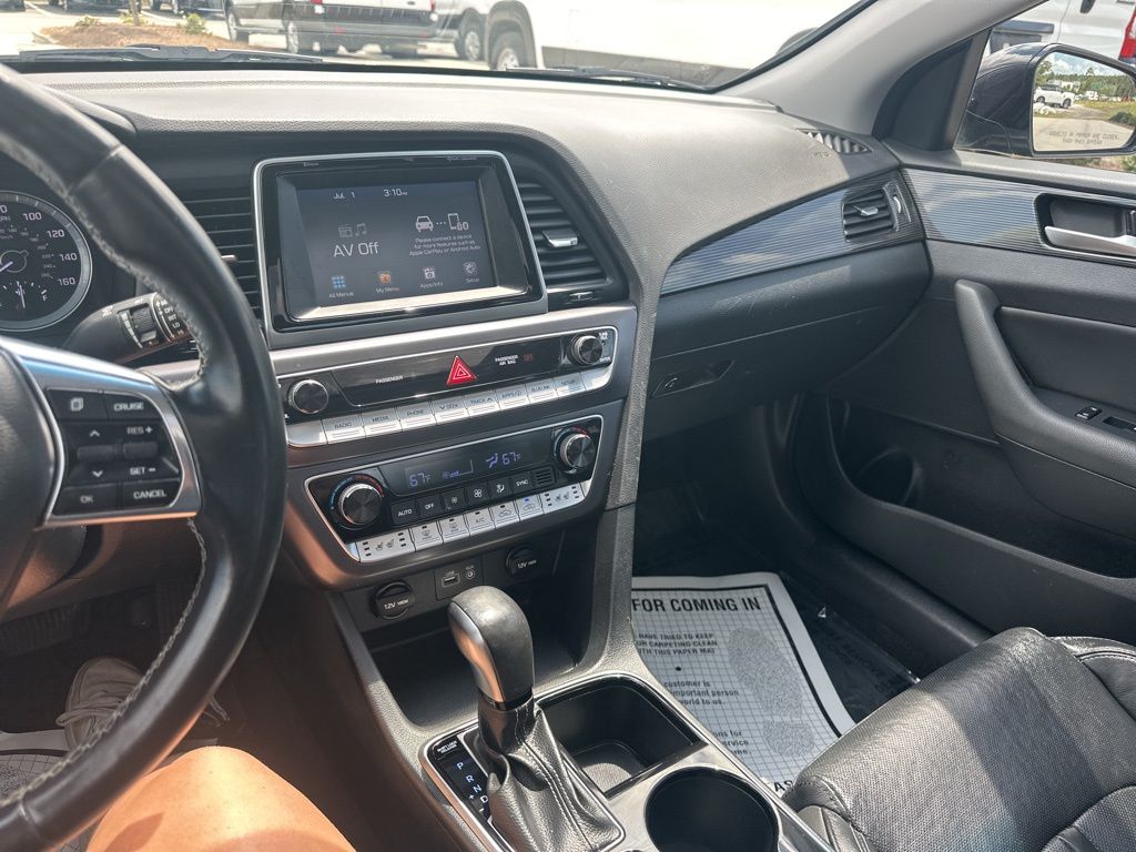 2018 Phantom Black Hyundai Sonata Limited FWD Sedan