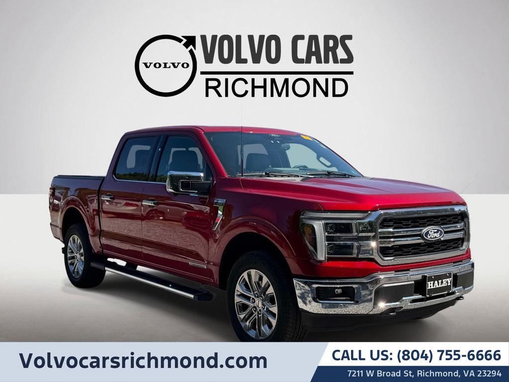 Rapid Red Metallic Tinted Clearcoat 2025 Ford F-150 Pickup Truck Four-Wheel Drive Automatic