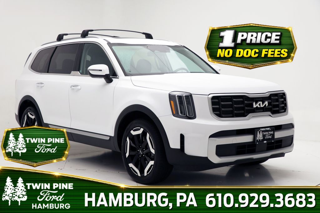 Glacial White Pearl 2025 Kia Telluride SUV / Crossover All-Wheel Drive Automatic