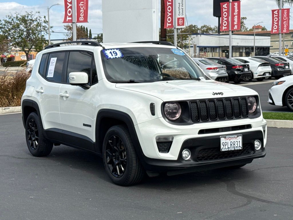 2019 Jeep Renegade Blanco (Alpine White) SUV/Crossover Tracción delantera 9 velocidades Automática