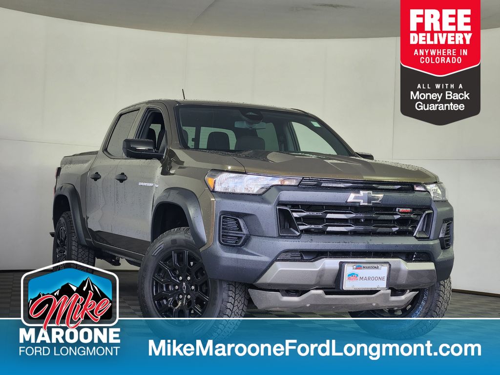 Harvest Bronze Metallic 2023 Chevrolet Colorado Pickup Truck Four-Wheel Drive 8-Speed Automatic