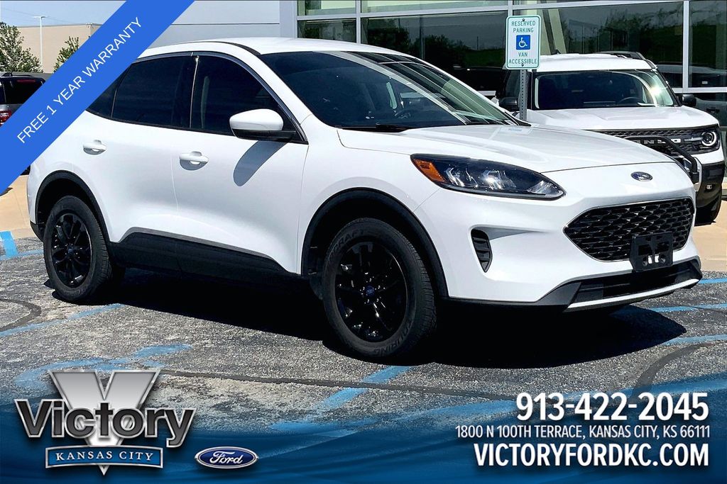 Oxford White 2020 Ford Escape SUV / Crossover All-Wheel Drive 8-Speed Automatic