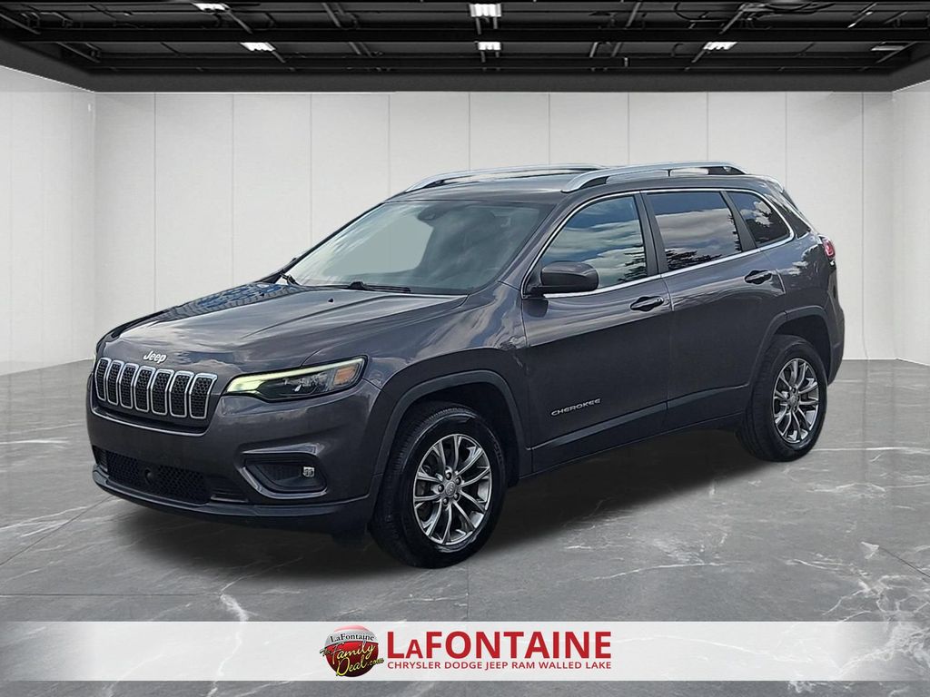Crystal Metallic 2020 Jeep Cherokee SUV / Crossover Four-Wheel Drive 9-Speed Automatic