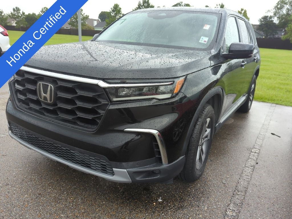 Crystal Black Pearl 2023 Honda Pilot SUV / Crossover Front-Wheel Drive Automatic