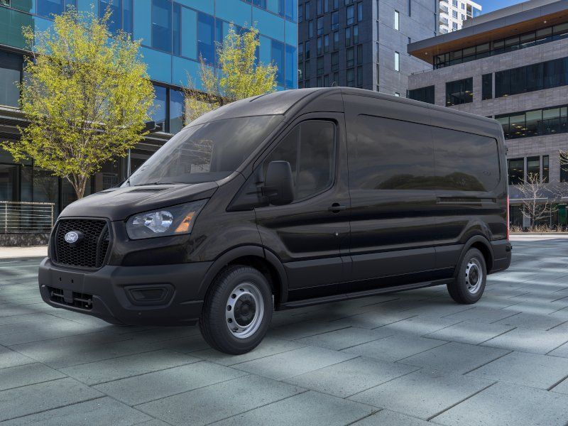 Agate Black Metallic 2026 Ford Transit Cargo Van Rear-Wheel Drive 