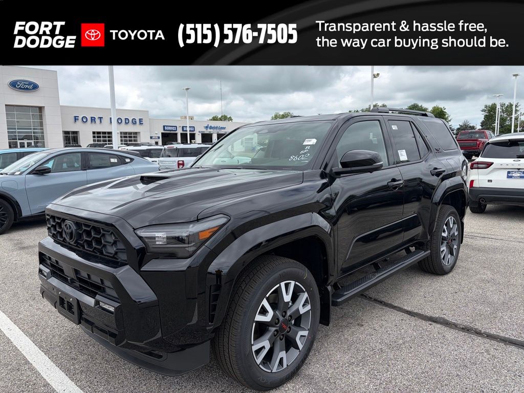 Black 2026 Toyota 4Runner TRD Sport Premium 4WD SUV / Crossover Four-Wheel Drive 8-Speed Automatic