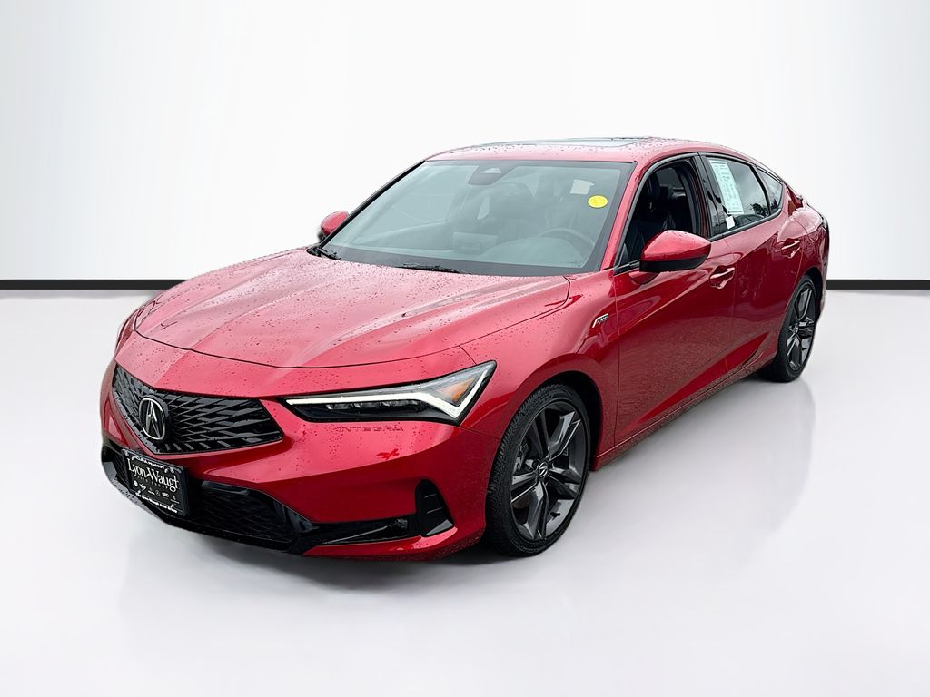 Performance Red Pearl 2025 Acura Integra Sedan Front-Wheel Drive Continuously Variable Transmission